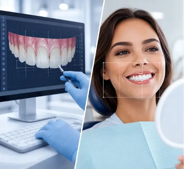 Digital Smile Design illustration